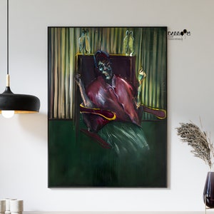 Francis Bacon, Pope With Owls, 1958, Francis Bacon Wall Art, Gift Idea, Exhibition Poster, Museum Art, Famous Paintings, High Quality Poster