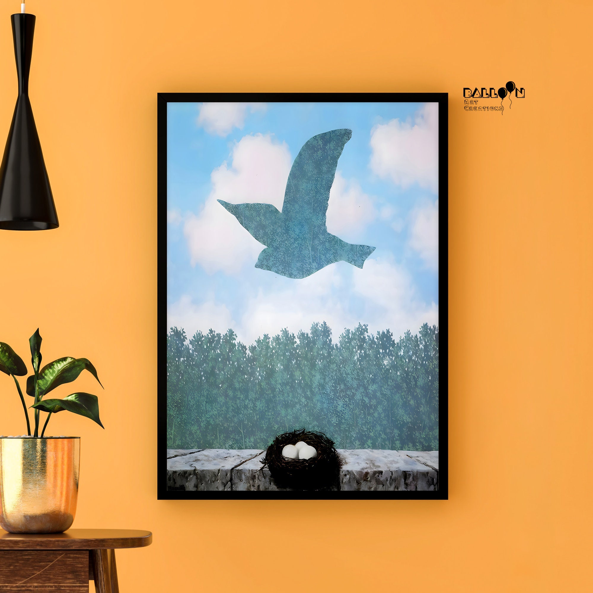 Rene Magritte, Spring, 1965, Rene Magritte Poster, Magritte Print ...