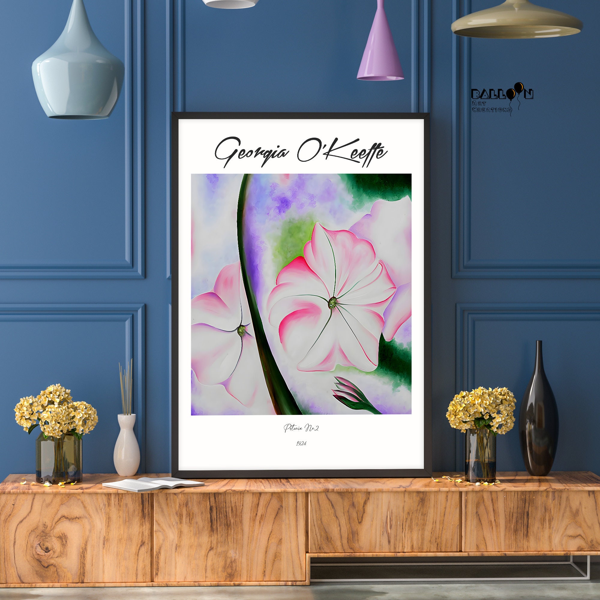 Georgia O Keeffe, Petunia No.2, 1924, O'keeffe Poster, Modern Art