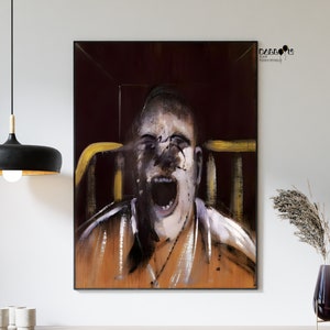 Francis Bacon, Study of a Head, 1952, Francis Bacon Wall Art, Gift Idea, Modern Wall Decor, Museum Art, Famous Paintings, Portrait Poster