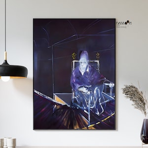 Francis Bacon, Pope II, 1951, Francis Bacon Print, Modern Wall Decor, Museum Art, Famous Paintings, Portrait Poster, Exhibition Poster