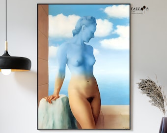 Rene Magritte, Magie Noire, 1945, Rene Magritte Poster, Magritte Print, Modern Wall Art, Home Wall Decor, Portrait Poster, Surrealism Art
