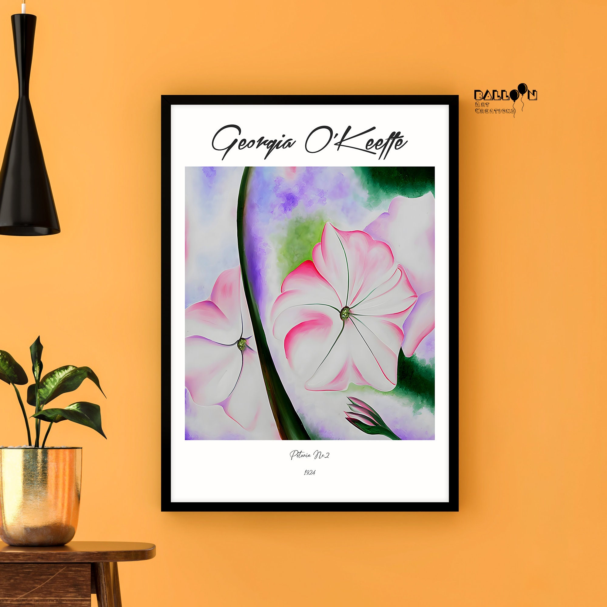 Georgia O Keeffe, Petunia No.2, 1924, O'keeffe Poster, Modern Art