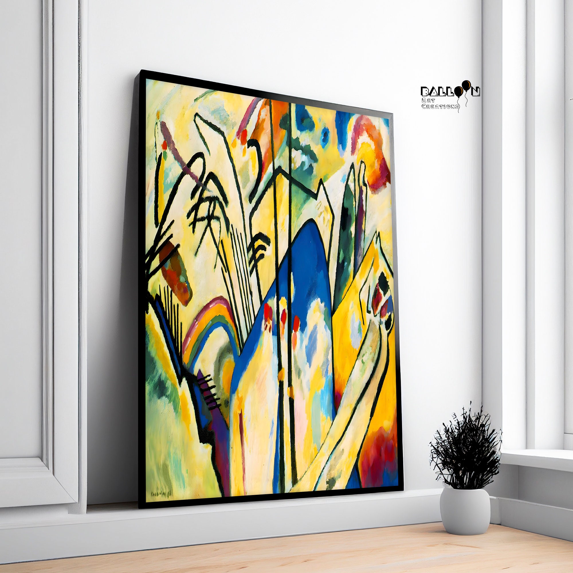 Wassily Kandinsky, Composition No.4, 1911, Kandinsky Poster