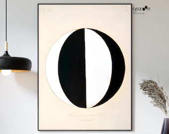 Hilma Af Klint, het convoluut van het fysieke vlak, 1920, Hilma Af Klint poster, geometrische print, moderne kunst, abstracte kunst, kunst aan de muur