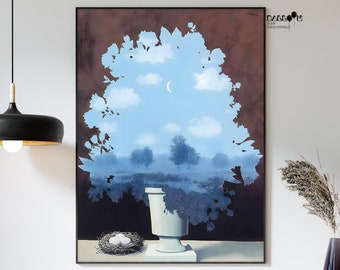 Rene Magritte, Le Pays des Miracles, 1964, Magritte Wall Print, Surrealism Art, Gift Idea, Modern Wall Art, Home Wall Art, Famous Paintings