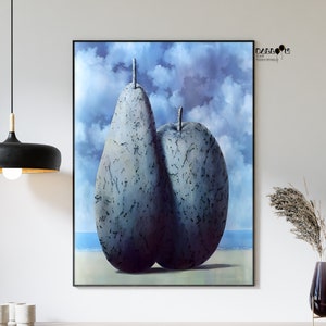 Rene Magritte, Memória de uma Viagem, 1952, Impressão Rene Magritte, Arte Moderna de Parede, Decoração de Parede de Casa, Pôster de Retrato, Pôster Magritte