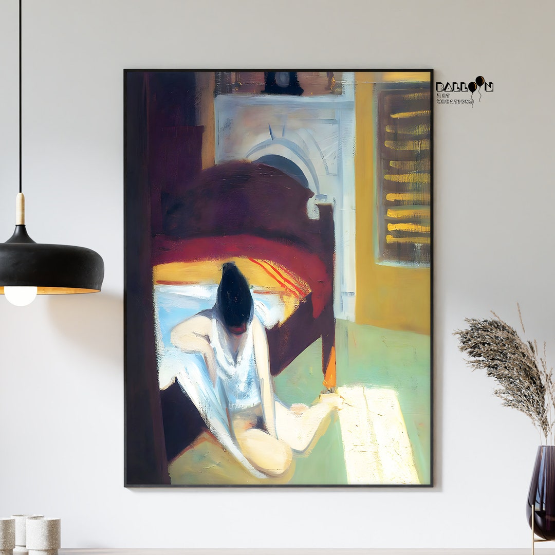 Edward Hopper, Summer Interior, 1909, Edward Hopper Poster, House Print ...