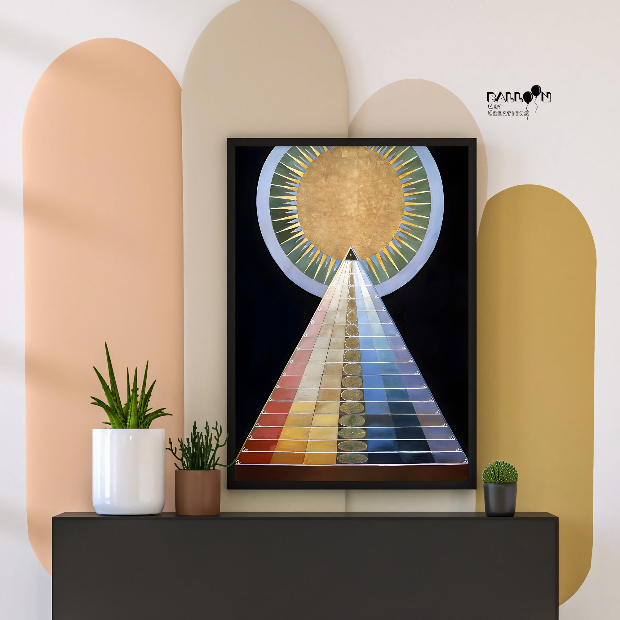 Hilma Af Klint, Altarpiece Series X No.1, 1915, Klint Poster