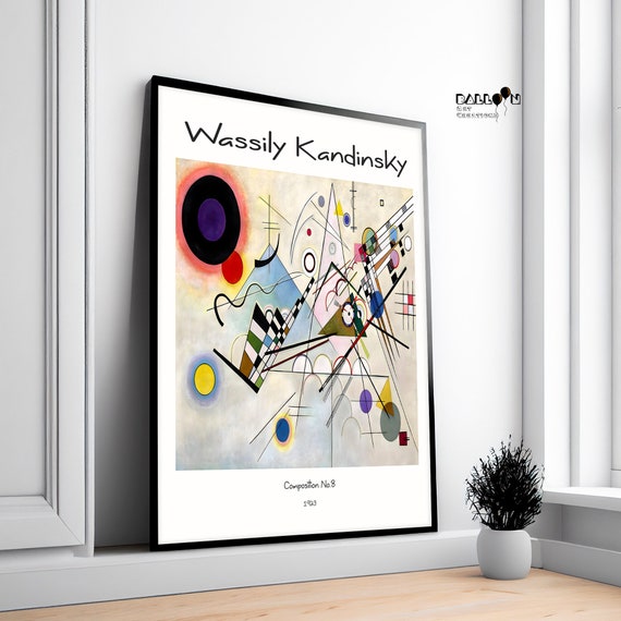 ワシリー・カンディンスキー、コンポジション No.8、1923 年