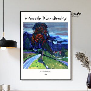 Wassily Kandinsky, Autumn in Murnau, 1908, Kandinsky Poster, Expressionist Art, Modern Art Print, Gift Idea, Home Wall Art, Abstract Art