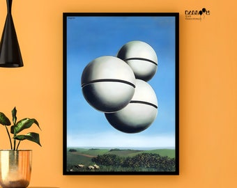 Rene Magritte, the Voice of Space, 1928, Magritte Poster
