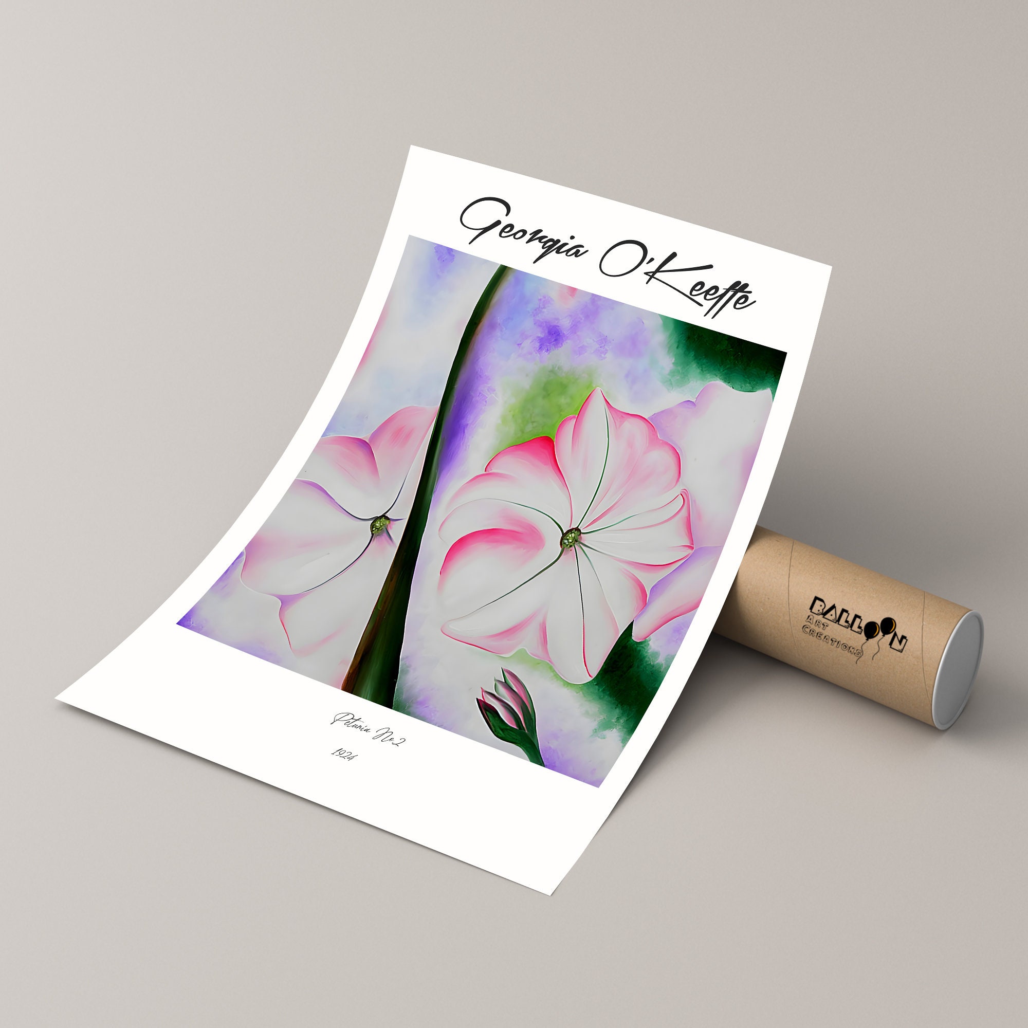 Georgia O Keeffe, Petunia No.2, 1924, O'keeffe Poster, Modern Art