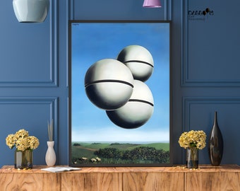 Rene Magritte, the Voice of Space, 1928, Magritte Poster