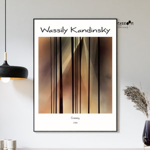 Wassily Kandinsky, Crossing, 1928, Kandinsky Print, Expressionist Art, Modern Art Print, Abstract Art, Gift Idea, Home Wall Art