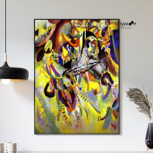 Wassily Kandinsky, Fugue, 1914, Kandinsky Art Poster, Expressionist Art, Abstract Art, Modern Art Print, Colorful Wall Decor, Home Wall Art