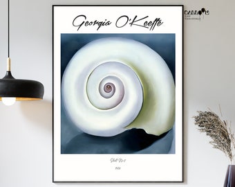 IA O'KEEFFE ポスター Georgia O'Keeffe: Abstraction Blue Poster – MoMA Design Store