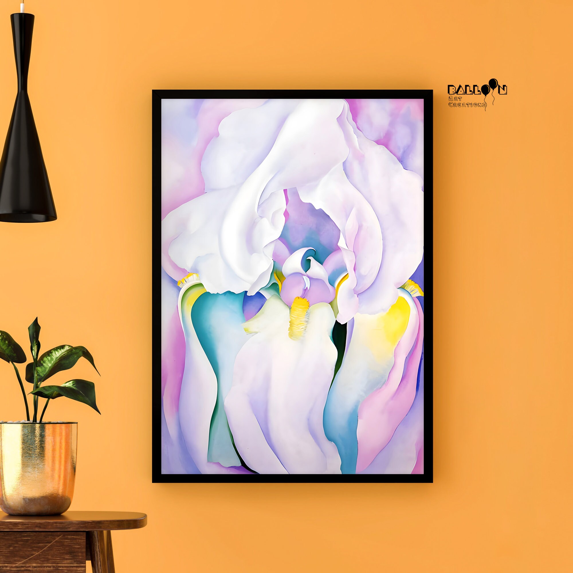 Georgia O Keeffe, Light of Iris, 1924, Georgia O Keeffe Poster