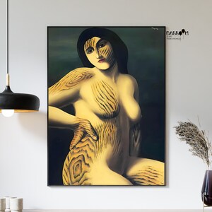Rene Magritte, Discovery, 1927, Rene Magritte Print, Magritte Poster, Home Wall Decor, Portrait Poster, Modern Wall Art, Surrealism Art