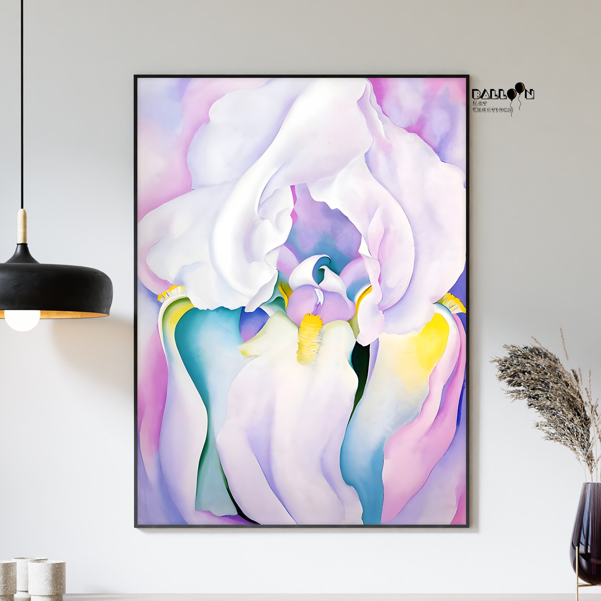 Georgia O Keeffe, Light of Iris, 1924, Georgia O Keeffe Poster