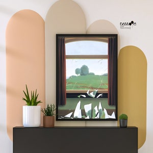 Rene Magritte, the Key to the Fields, 1936, Rene Magritte Poster ...