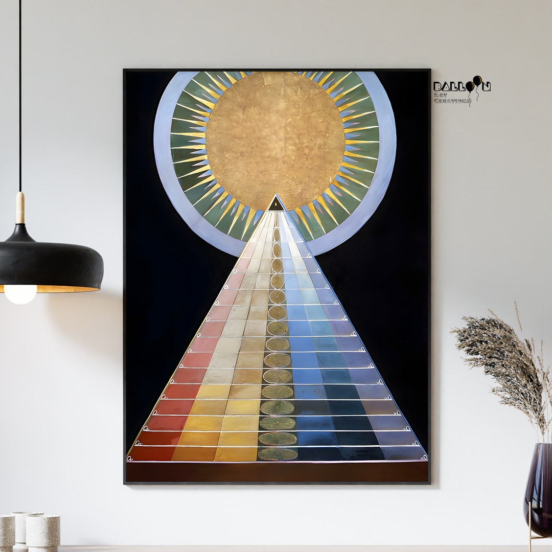 Hilma Af Klint, Altarpiece Series X No.1, 1915, Klint Poster