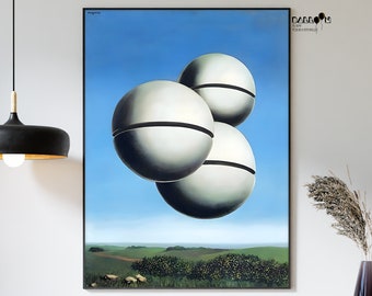 Rene Magritte, The Voice of Space, 1928, Magritte Poster, Surrealism Art, Home Wall Art, Portrait Art, Modern Wall Art, Landscape Poster