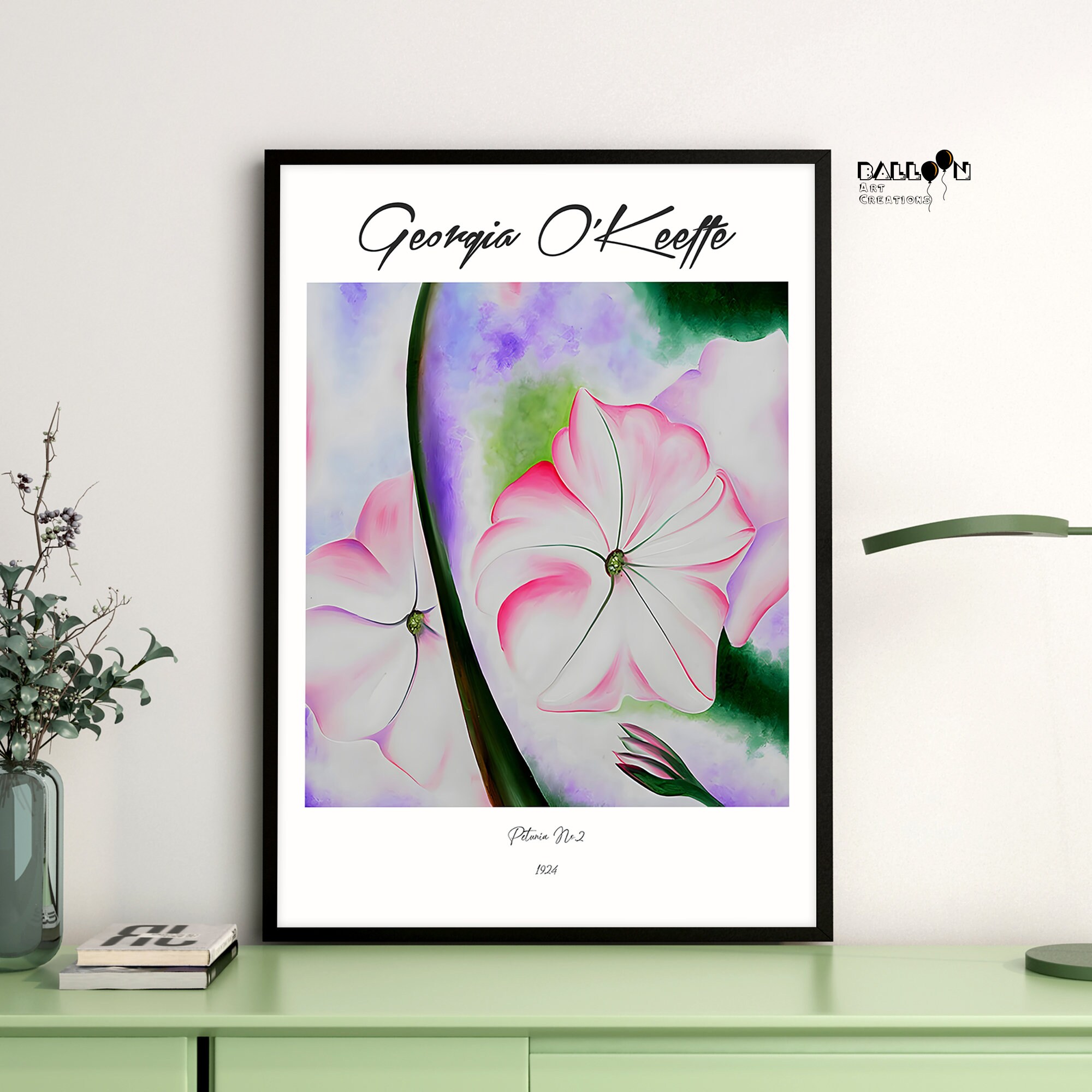 Georgia O Keeffe, Petunia No.2, 1924, O'keeffe Poster