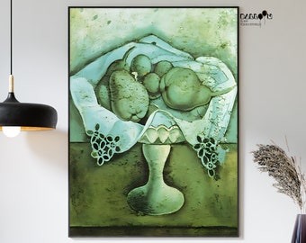 Salvador Dali, stilleven, 1924, Salvador Dali poster, Salvador Dali print, beroemde schilderijen, moderne kunst, portretkunst, surrealistische poster