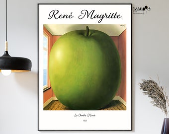 ルネ・マグリット展ポスター - 1957年9月16日 - 絵画アート