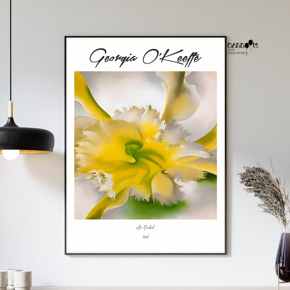 Georgia O'keeffe, an Orchid, 1941, Georgia O Keeffe Print, Modern