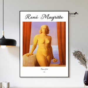 Rene Magritte, Flores do Mal, 1946, Pôster Rene Magritte, Arte Surrealista, Decoração de Parede, Pôster de Retrato, Arte Moderna de Parede, Arte de Parede Magritte