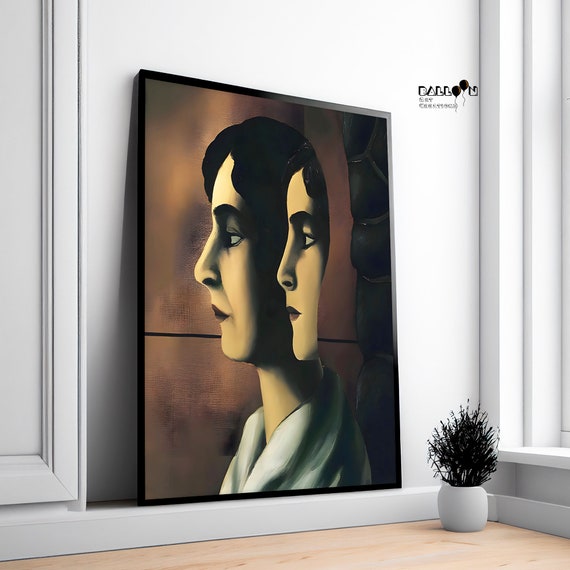 マグリットポスター 絵画 ルネマグリット Rene Magritte False Mirror