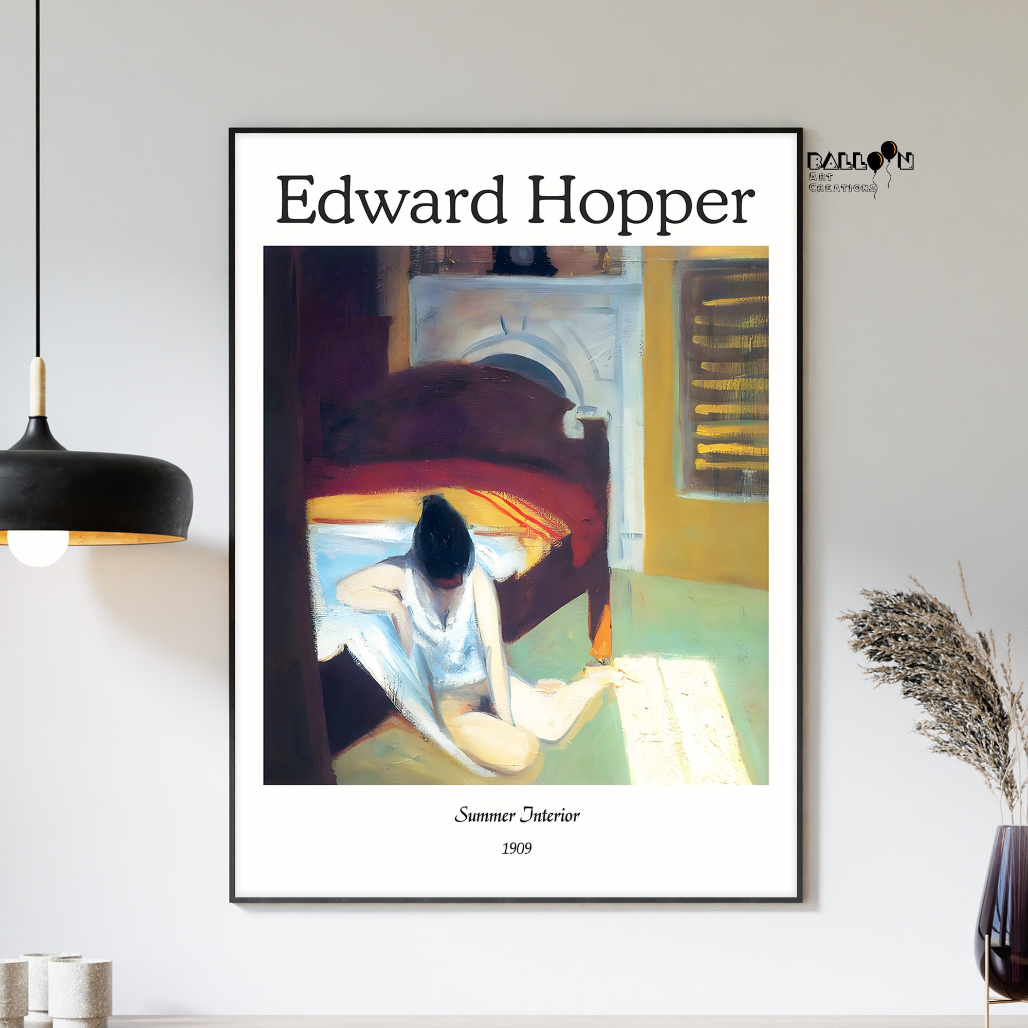 Edward Hopper Sabah Güneşi Tablo