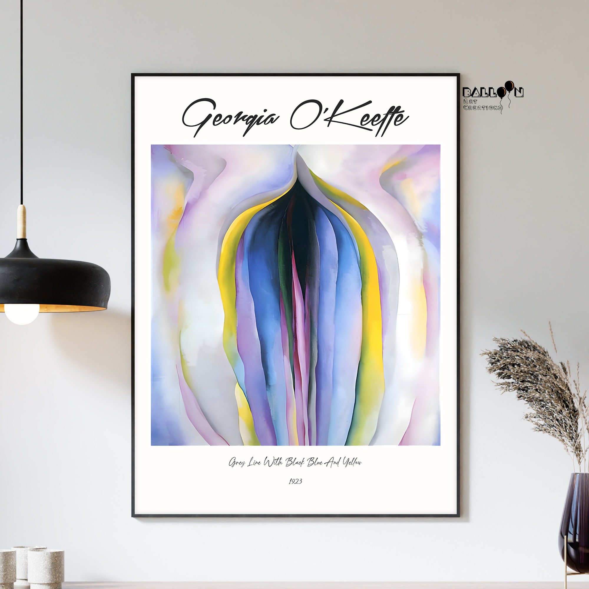Largely Literary Georgia O'Keeffe スウェット 230410_r42144.jpg