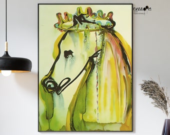 Salvador Dali, Caligulas Pferd-Dalis Pferde, 1971, Salvador Dali Druck, abstraktes Poster, Porträtkunst, Hauswanddekor, surrealistische Kunst