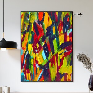 Wassily Kandinsky, 304, 1910, Kandinsky Print, Expressionist Art, Colorful Wall Decor, Modern Art Print, Abstract Art, Home Wall Art