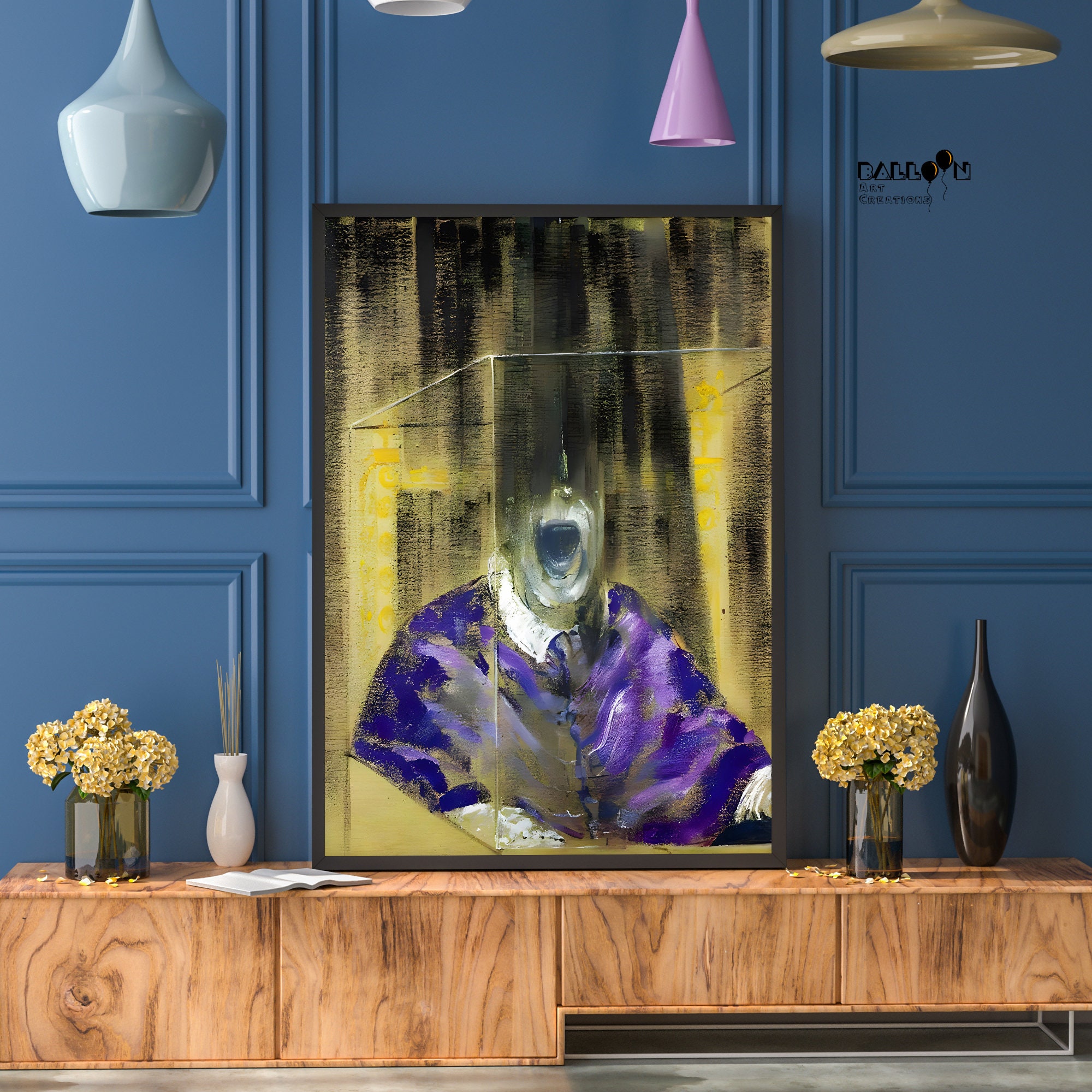 Francis Bacon, Head VI, 1949, Francis Bacon Wall Art, Home Wall