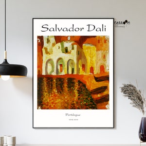 Salvador Dali, Portdogue, 1918-1919, Salvador Dali Print, surrealistische Kunst, Porträtkunst, Dali Ausstellung Print, Home Wall Decor, moderne Kunst