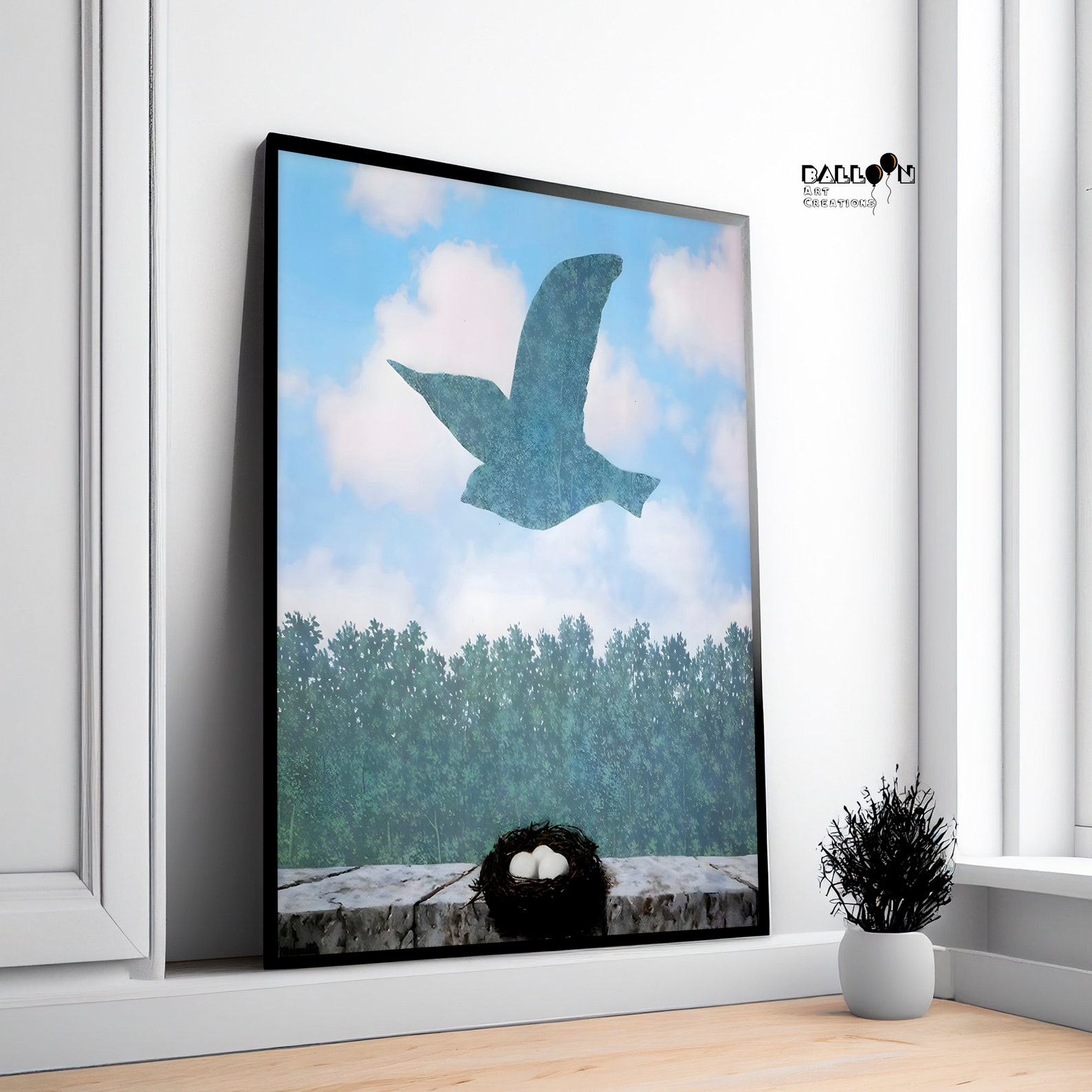 Rene Magritte, Spring, 1965, Rene Magritte Poster, Magritte Print ...