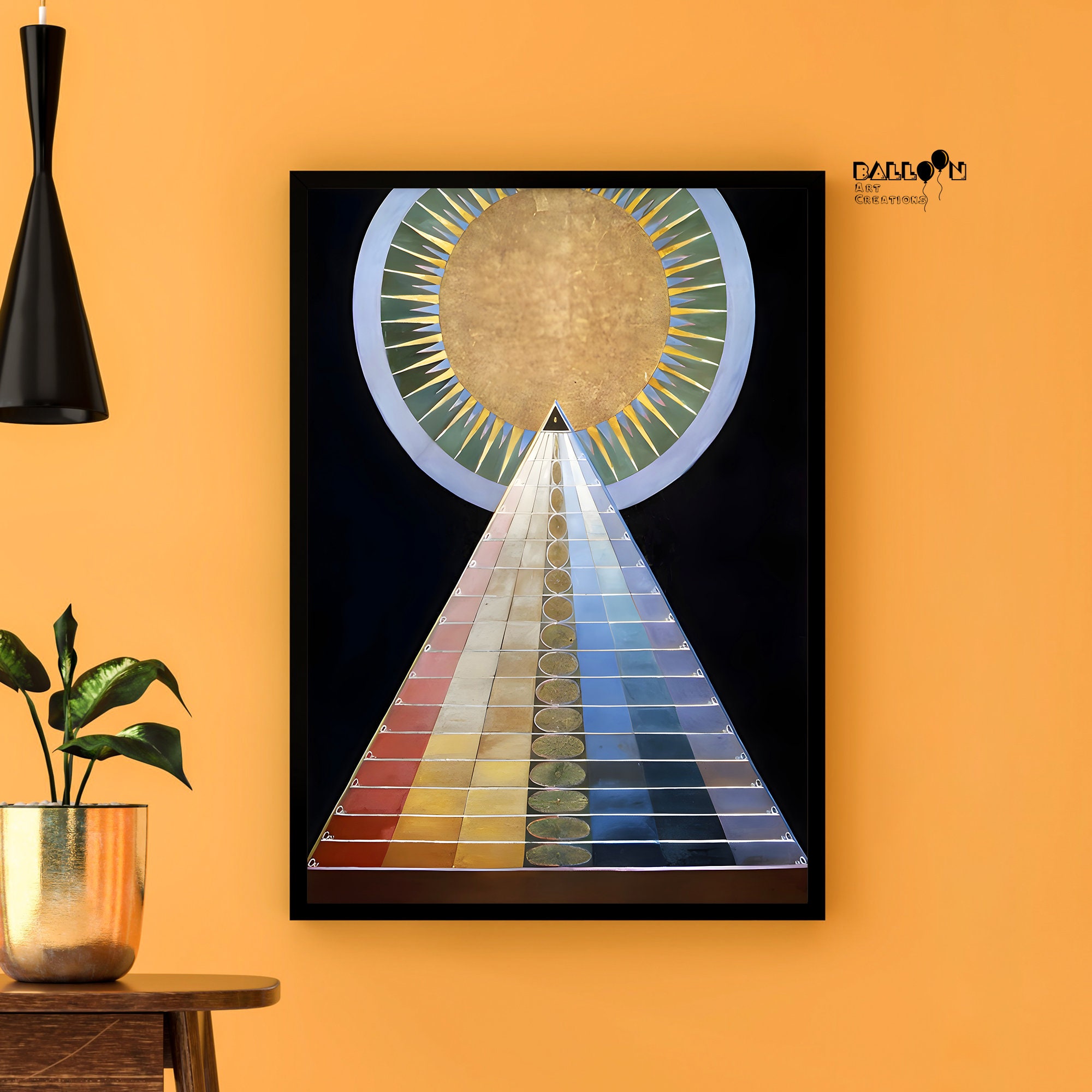 Hilma Af Klint, Altarpiece Series X No.1, 1915, Klint Poster