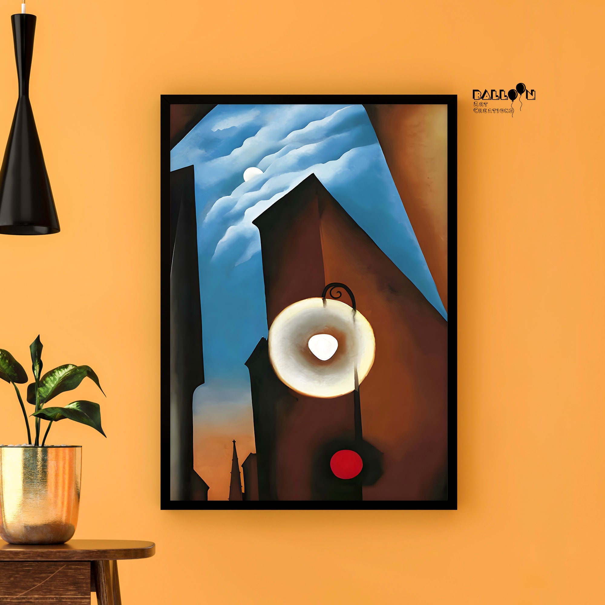 IA O'KEEFFE ポスター Georgia O Keeffe Exhibition