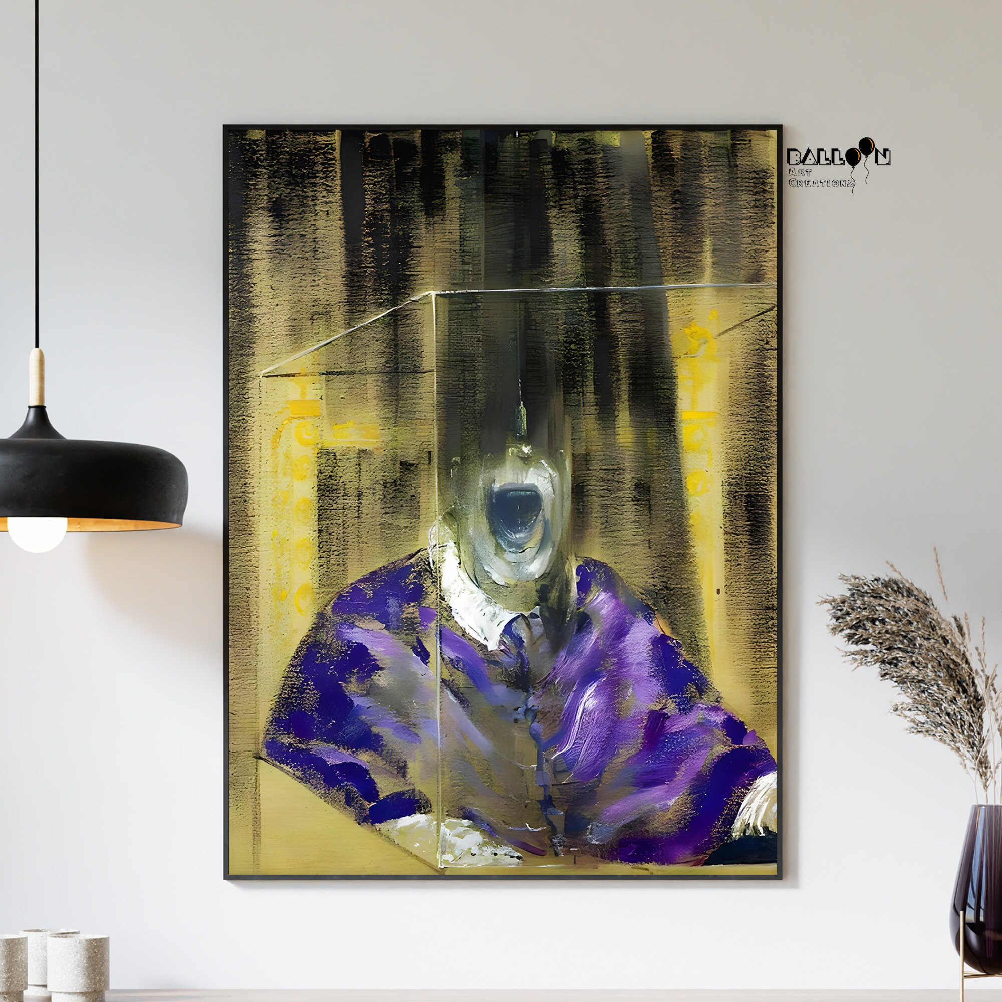 Francis Bacon, Head VI, 1949, Francis Bacon Wall Art, Home Wall