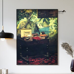 Claude Monet, A Corner Of The Studio, 1861, Claude Monet Poster, Impressionist Art, Home Wall Art, Monet Poster, Exhibition Poster