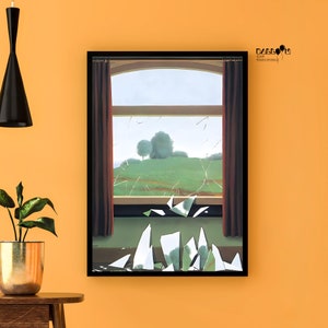 Rene Magritte, the Key to the Fields, 1936, Rene Magritte Poster ...