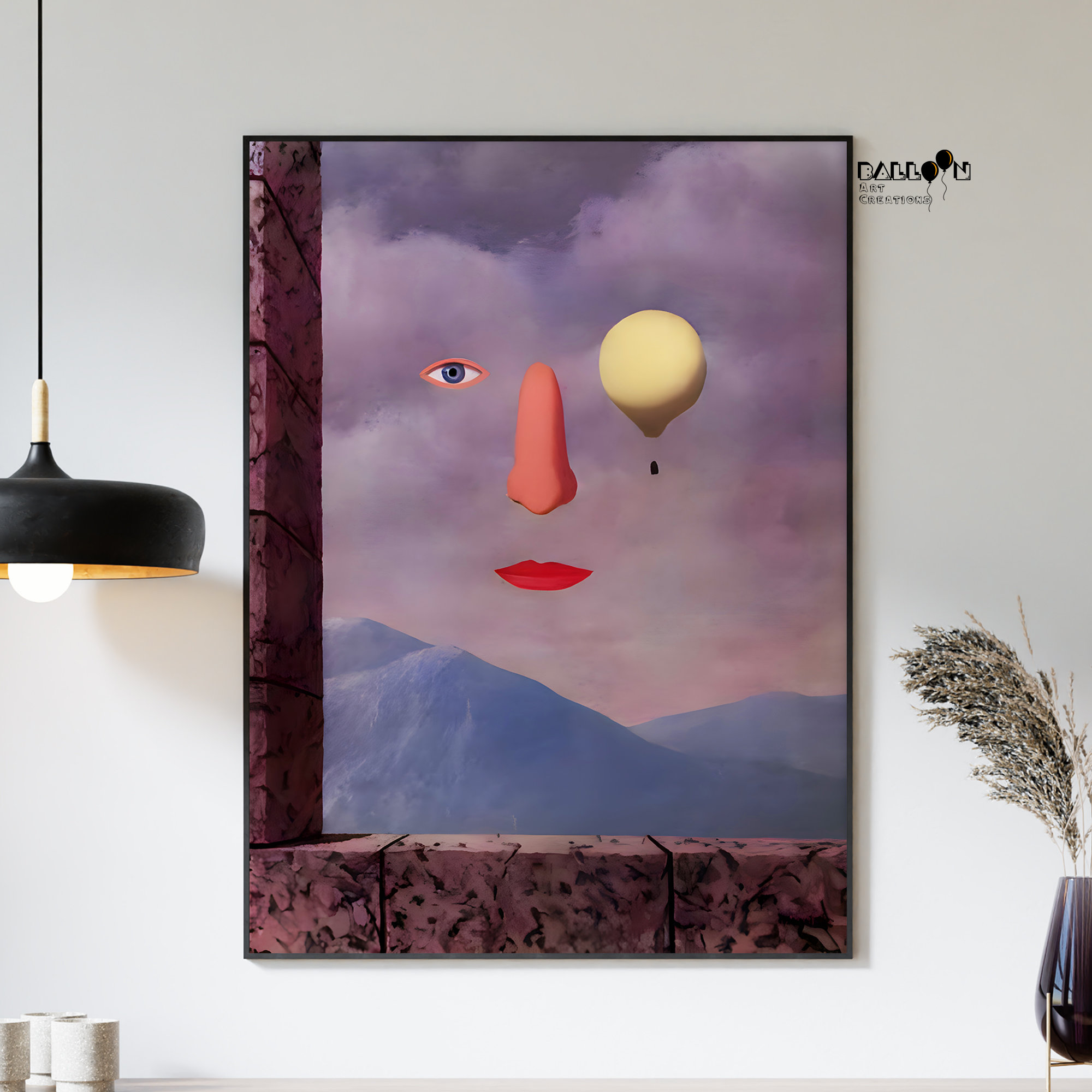 Rene Magritte, the Age of Enlightenment, 1967, Rene Magritte