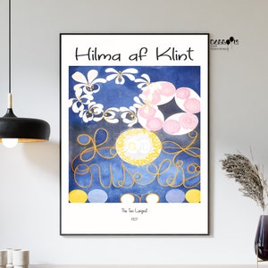 Hilma Af Klint, The Ten Largest, 1907, Hilma Af Klint Poster, Modern Art, Colorful Poster, Home Wall Decor, Abstract Art, Famous Paintings