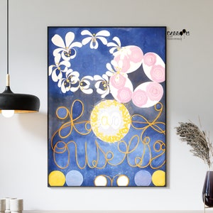 Hilma Af Klint, The Ten Largest, 1907, Hilma Af Klint Poster, Famous Paintings, Abstract Art, Colorful Print, Home Wall Decor, Modern Art