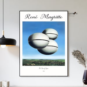 Rene Magritte, A Voz do Espaço, 1928, Cartaz Magritte, Impressão de Paisagem, Arte de Retrato, Arte Moderna de Parede, Arte de Parede de Casa, Arte Surrealista
