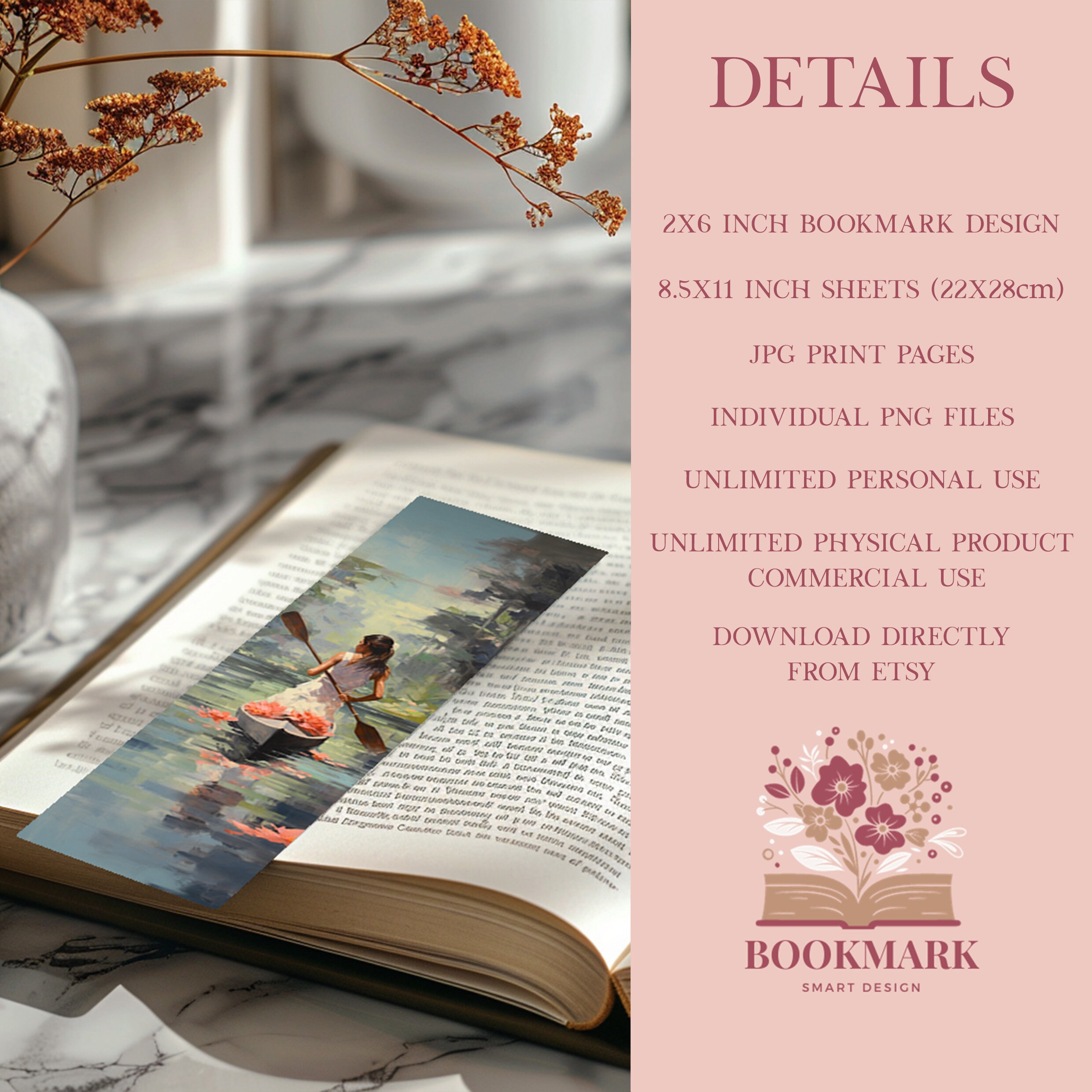 Samurai Woman Japanese Art Bookmark Design, Reading Mode, Bookstack ...
